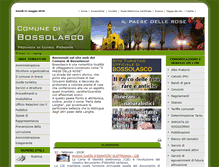 Tablet Screenshot of comune.bossolasco.cn.it
